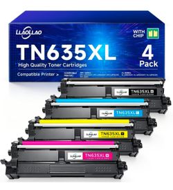 LLAOLLAO TN635XL MFC-L8930CDW Toner Cartridges TN635 Compatible for Brother TN635XXL
TN 635XL TN-635XL for HL-L8430CDW HL-L8430CDWT HL-L8570CDW MFC-L8