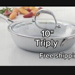 Sarten Hondo De 10  De Tripley 