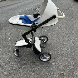 Mima Xari 4G complete stroller limited edition NY $600