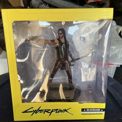 cyber punk 2077johnny silver hand figure 