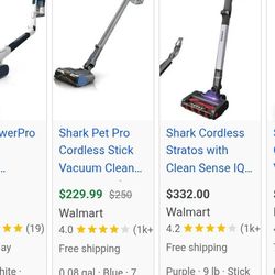 Shark Cordless Pet Pro Vacuum Cleaner 