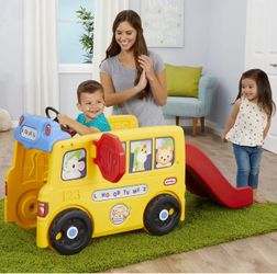 Little Tikes bus slide