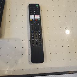 Sony RMF-TX520U replacement remote control with voice search capabilities. 