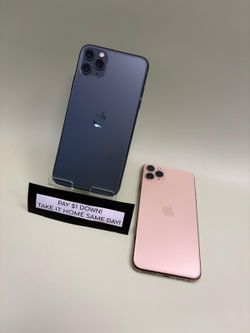 Apple iPhone 11 Pro Max - Pay $5 DOWN AVAILABLE - NO CREDIT NEEDED