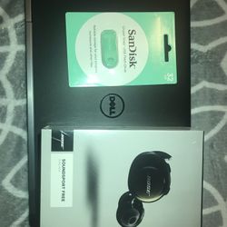 256GB Dell Bose SoundSport Set and USB