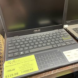 ASUS E210 11.6" Ultra Thin Laptop  ONE OF HUNDREDS AVAILABLE @RizTech 4GB RAM 128GB SSD 64GB eMMC