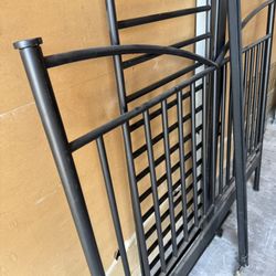Metal Bed Frame – $50