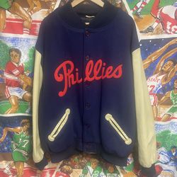 Mitchell & Ness Philadelphia Phillies Letterman Jacket