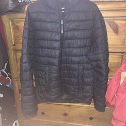Hollister PUFFER DARK BLUE MENS MEDIUM