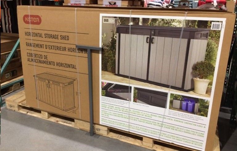 Keter Grande Horizontal Shed Storage 2020L 71 cu. ft.