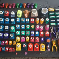 McGill and Marcy Crafting Punches Large Variety With Carrying Cases