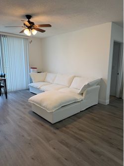 White cloud sectional (NEW SETS)