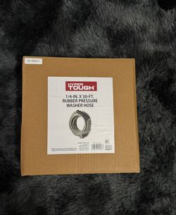 Selling This Hyper Tough Pressure Washer Hose 1/4" x 50' M22 Fittings (4 Available)