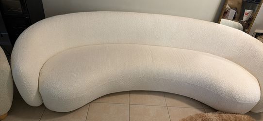 Beautiful White Wayfair Sofa