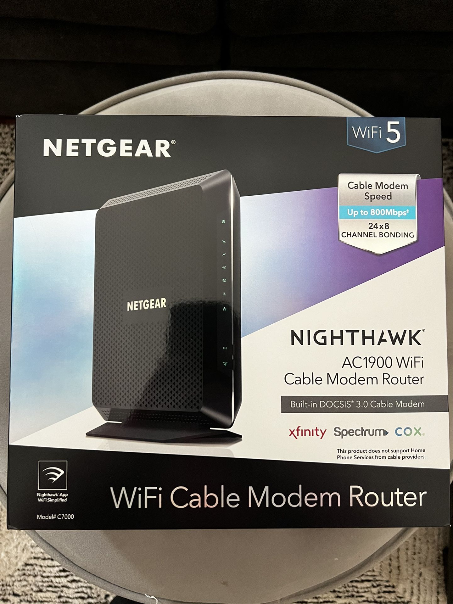 NETGEAR Nighthawk AC1900 Modem Router