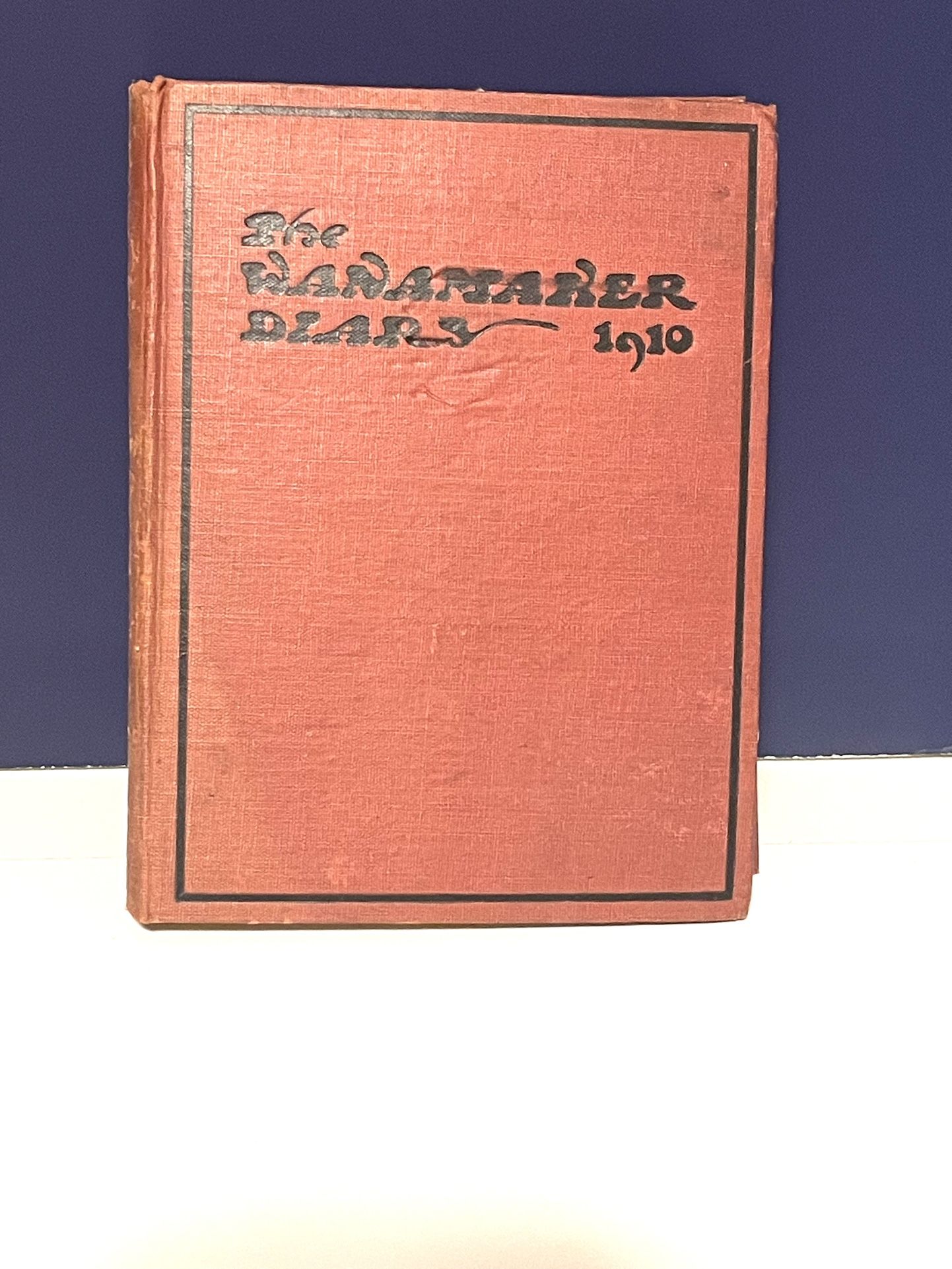 Wanamaker Diary 1910