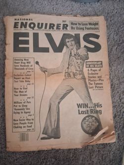 Elvis Memorbilia; Autograghed Gloria Pall book