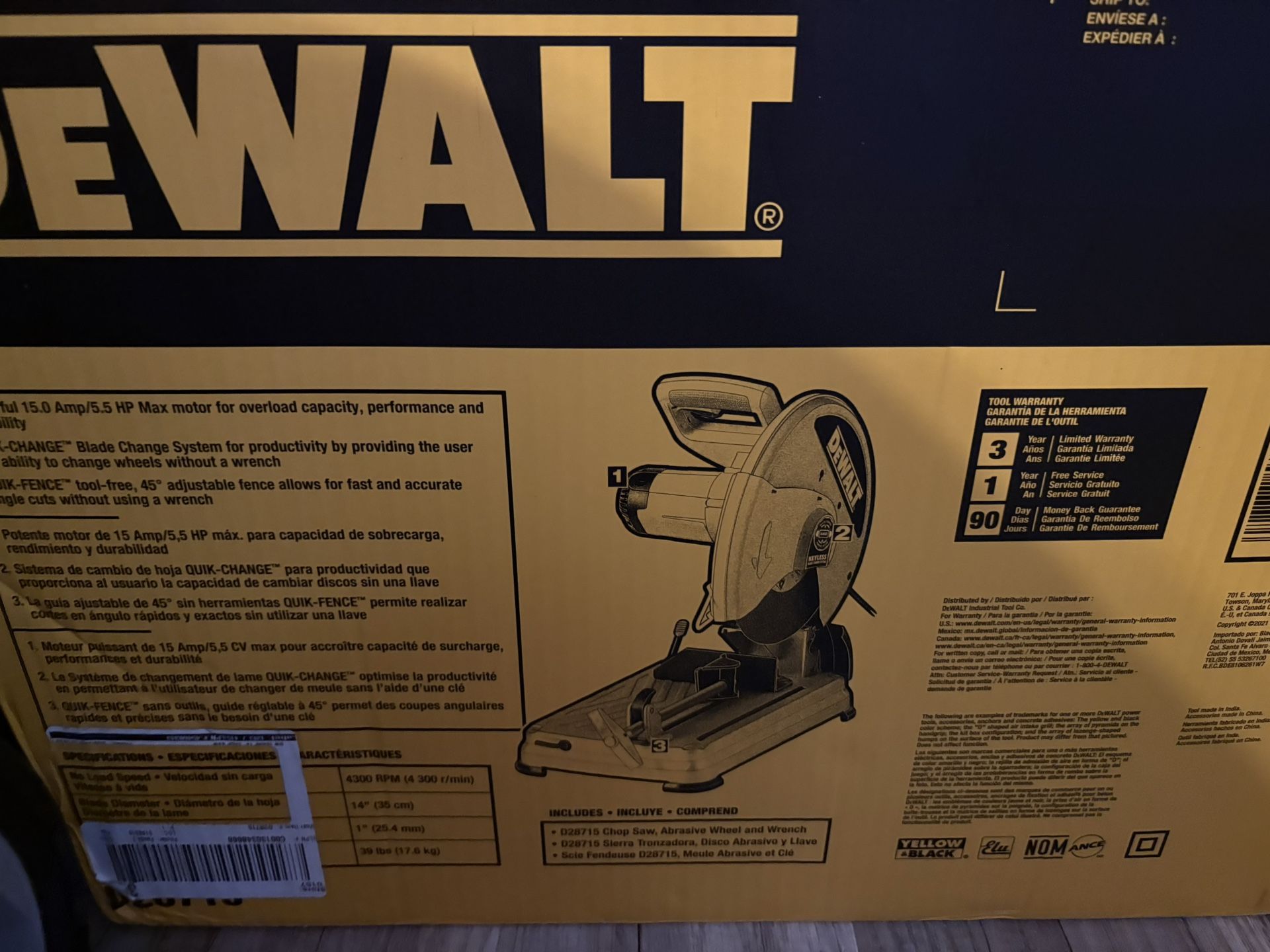 Table Saw By DWALT