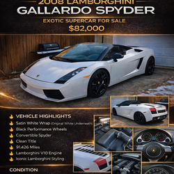 2008 Lamborghini Gallardo