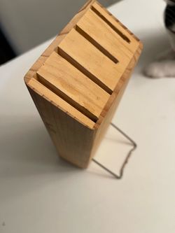 Wood Knife Block