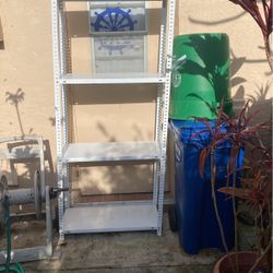 Metal Shelving Unit 