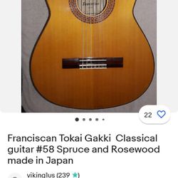 Franciscan Classic Guitar 