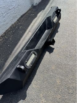 Jeep wrangler rear bumper