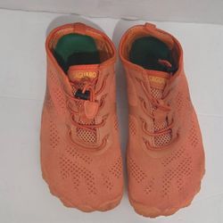 SAGUARO Women’s Barefoot Shoes Orange Sz 38 - US 7.5 Running Beach Adjustable 