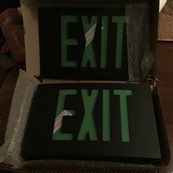 LED Exit Sign (Brand New)