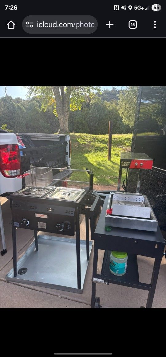 Out Door Fryer And Warmer 