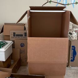 Free two wardrobe boxes for moving and packing