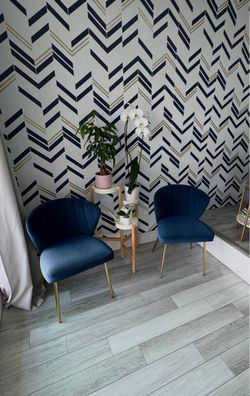 Navy chairs