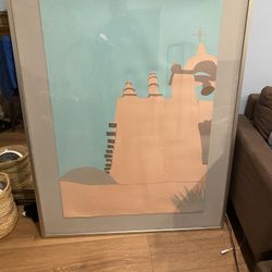 Lithograph Mount Carmel Church 