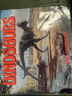 1990 dinosaur calendar
