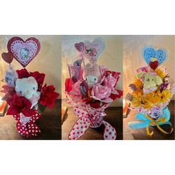 Valentine Sanrio bouquets 