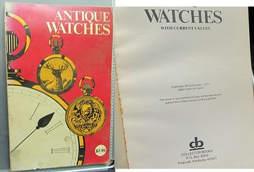 BOOK ANTIQUE WATCHES
