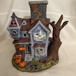 Partylite Ghostly Tealight Halloween House