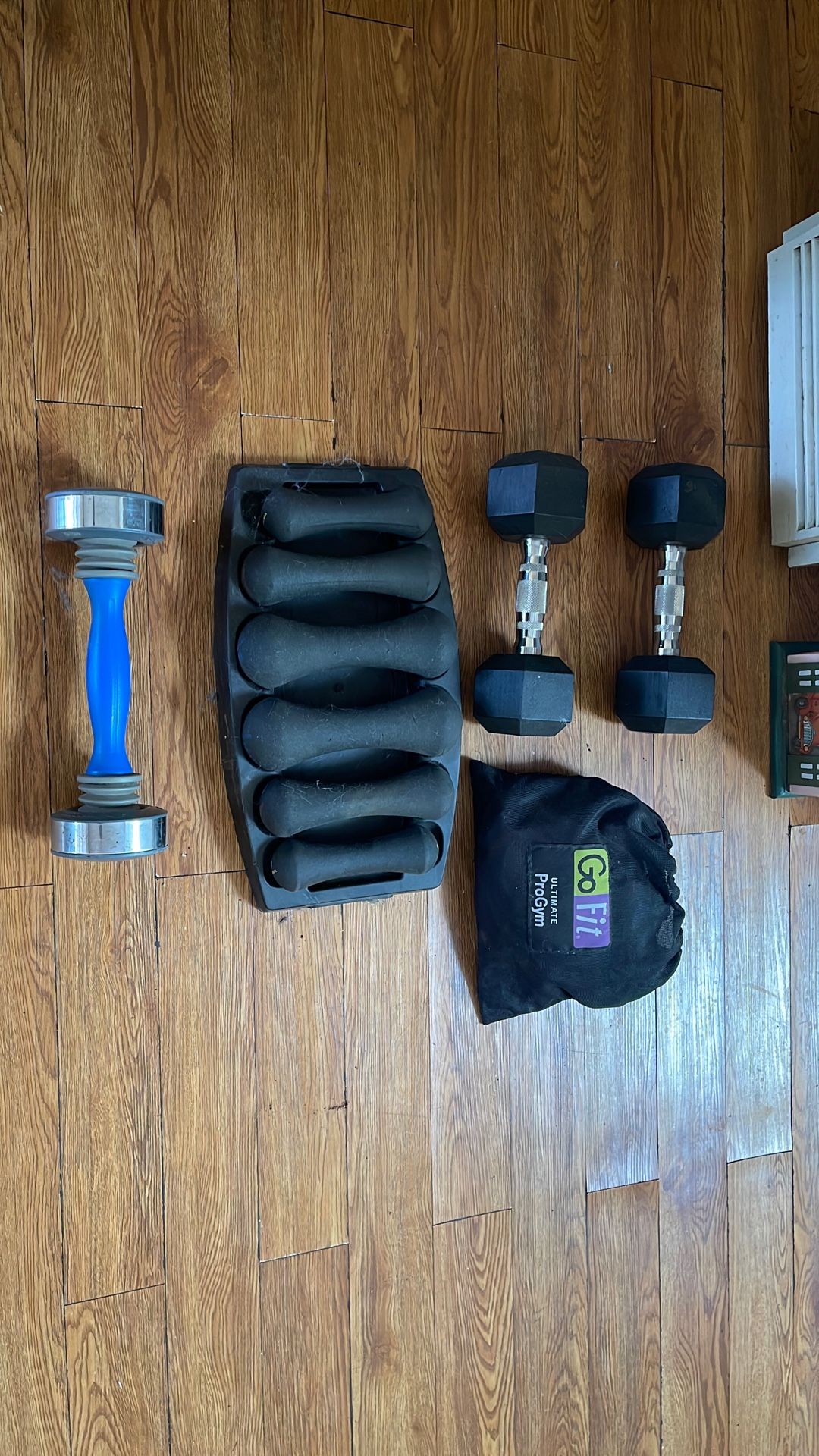 DUMBBELLS, COMPLETE HOME GYM