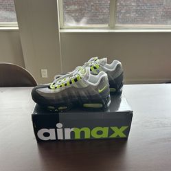 Nike Air Max 95 OG Neon Green sneakers size 13