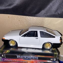 jada toys 1/24 toyota ae86