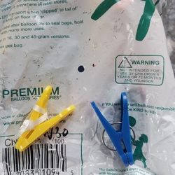8 Gram Clip N Weight Balloon Weights