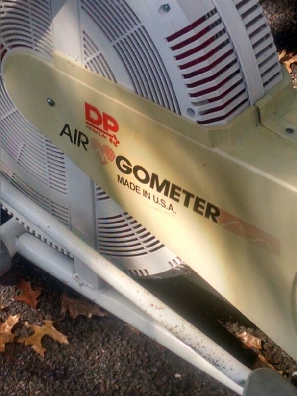 Life Airgometer Stepper Dp Airgometer DP Airgometer Exercise Bike