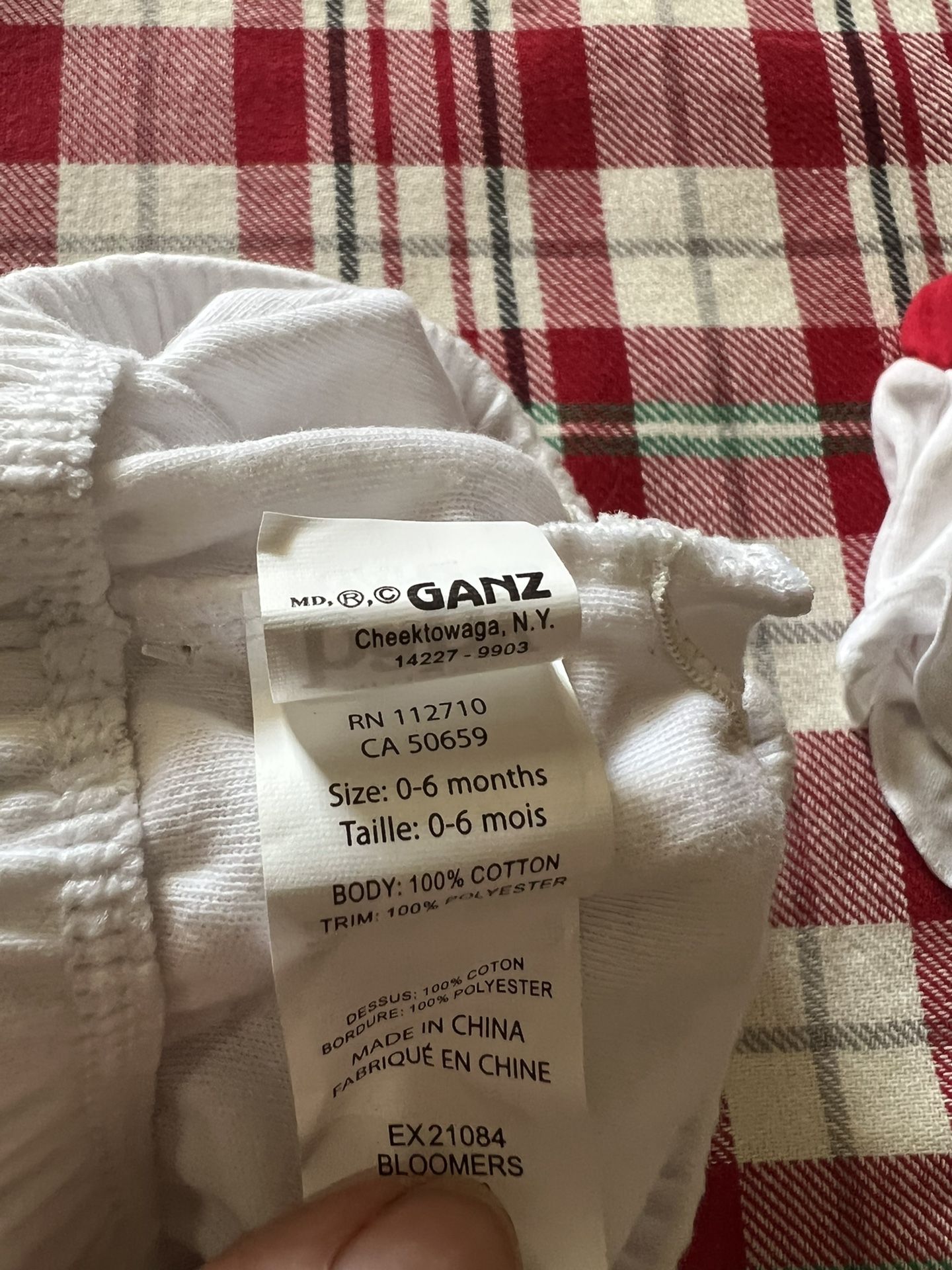 NWT, Newborn Christmas/Winter Diaper Bloomers