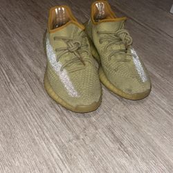 ADIDAS, YEEZY BOOST 350 V2, MARSH, 9