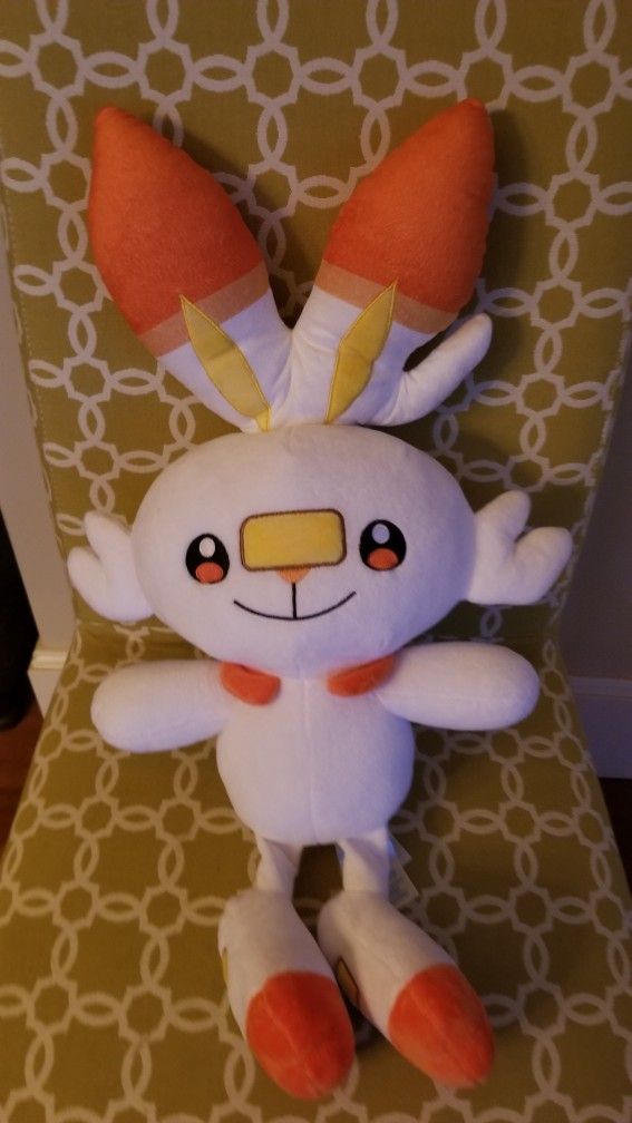 Build A Bear Pokemon Scorbunny $20