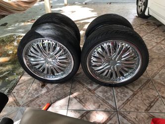 Tire and rims