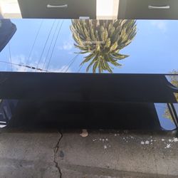 glass table for tv