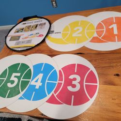 2010 SKLZ Shot Spotz Basketball Training Markers & Game Set With Carrying Pouch