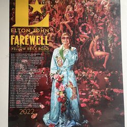Elton John poster