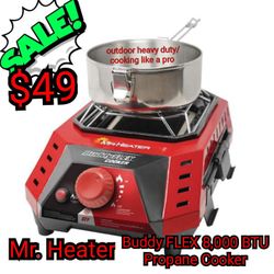Mr. Heater

Buddy FLEX 8,000 BTU Propane Cooker

